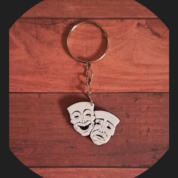 Chaveiro Máscaras Teatro