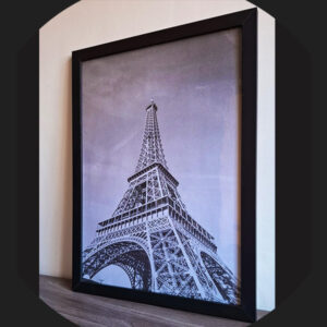 Quadro Decorativo grande com moldura - Paris