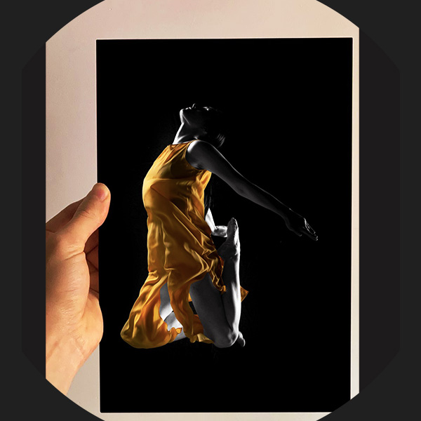Quadro Decorativo sem moldura - Dança em Movimento