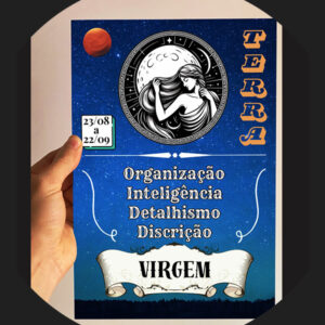 Quadro Decorativo sem moldura - Virgem