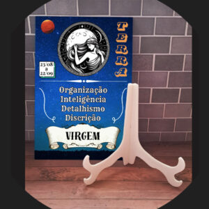 Quadro com suporte - Virgem